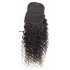 Kinky straight invisible spliced ponytail real hair ponytail puff yaki straight hair