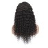 Headband deep wig European and American wig women's long curly hair with headband real hair full wig set