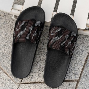 Cross border popular internet celebrity trendy brand games, internet celebrity cool slippers for couples, summer leopard pattern outdoor indoor sandals with a poop like feel