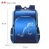 New Primary School Student Backpack Hard Shell 3D Male and Female Children's Backpack Large Capacity, Wear resistant and Load reducing for Grades 1-6