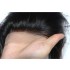 Transparent mesh full hand hook front lace real hair wig hair block 4 * 4 lace closure human hair