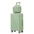 Korean version luggage, female swivel wheels, Instagram influencer, small fresh travel suitcase, 24 inch password leather box, mother box