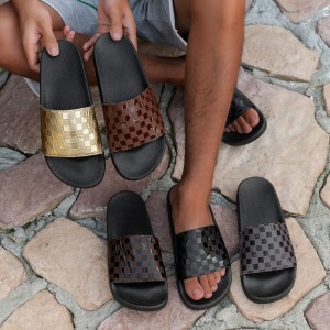 Couple's Male Female Same Style Slippers 2025 New Cross border Popular Trendy Brand Game Cool Slippers Outdoor Comfortable Sparkling