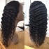 13x4lace front deep wigs, full lace wig, headband, human hair