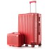 Luggage with high aesthetic value, aluminum frame, travel suitcase, durable and sturdy, large capacity, men's and women's 2022 new password box