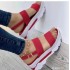 2023 Summer New Large Foreign Trade Women's Shoes Wide Side Strap Sweet Wind Thick Bottom Slope Heel Sandals for Women