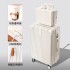 New 2023 Retro Luggage with Aluminum Frame, Mother Set, Trolley Box, Travel Box, Password Box, Korean Edition, Male and Female Students