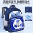 New Primary School Student Backpack for Men, Lightweight, Reducing Burden, Backbone Protection, Waterproof, Large Capacity, Children's Backpack for Grades 1-6, Foreign Trade