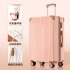 Multi size aluminum frame suitcase with swivel wheels for women, 24 inch vintage luggage, 20 inch student password box wholesale