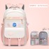 New high-capacity backpack for girls, reducing the burden on primary school students in sixth grade, spine protection backpack for junior high school students, refrigerator backpack