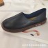 Flat Women's Shoes 2023 Spring New Single Shoes New Autumn Solid Color