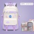 New high-capacity backpack for girls, reducing the burden on primary school students in sixth grade, spine protection backpack for junior high school students, refrigerator backpack