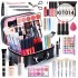 Popfeel eye shadow foundation make-up lipstick makeup set beginner cosmetics complete set novice light makeup gift box