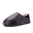 New autumn and winter styles of bags and cotton slippers for women, warm at home, plush couple shoes, trendy outerwear, fashionable cotton shoes for men, wholesale