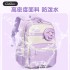 New children's elementary school backpack for girls in grades one to six, waterproof and load reducing, large capacity boy's spine protection backpack