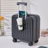 Multi functional luggage 2023 new small boarding case, thickened luggage handle, wear-resistant password box, travel case, silent