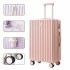 New gradient color luggage for women with high looks, luggage for men with large capacity, student password box, travel 24 inch suitcase