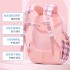 Elementary school girls' backpack, lightweight new backpack for grades 136, large capacity spine protection cute backpack