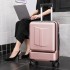 2022 New Business Luggage 20 inch/24 inch Front and Rear Open Trolley Box with Universal Wheels for Men's Short term Travel