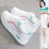 Women's Shoes Special Offer 2023 New Summer New White Shoes Spring and Autumn Versatile Shoes Thick Bottom Street Auction Flat Plate Shoes Korean Edition