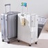 Multi functional luggage with front opening for men and women's travel. New 20 inch universal wheels, large capacity pull rod password box