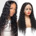 13x4Lace front water wigs Water ripple real wig Front lace headband Full wig