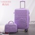 2022 New Love Cartoon Cat Mother and Child Trolley Luggage, Universal Wheel Password Travel Box, 20 inch Boarding Case