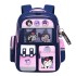 New elementary school backpack for girls, lightweight and reduced weight, spine protection, large capacity children's backpack, wholesale for grades 1-6