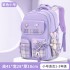 Elementary school girls' backpack, lightweight new backpack for grades 136, large capacity spine protection cute backpack