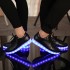 Colorful luminous shoes, luminous shoes, fluorescent shoes, couple style LED lighting shoes, Korean version men's and women's board shoes, USB charging wholesale