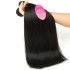 Straight hair bundles, straight hair extensions, European and American wigs, real human hair, natural black