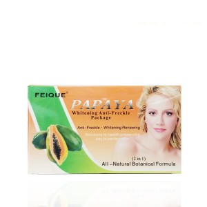 Export papaya skincare combination set for Middle East/Southeast Asia to improve dullness. Day cream+Night cream