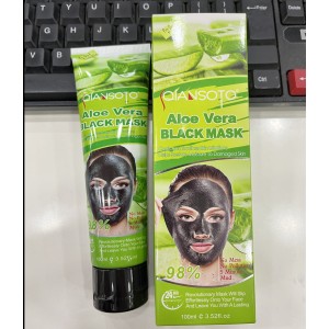 Hot export 100g aloe tear off facial mask to remove blackheads, clean pores, moisturize, and apply ALOE tear off film