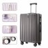 New gradient color luggage for women with high looks, luggage for men with large capacity, student password box, travel 24 inch suitcase