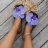 European and American rivet flip flops, crystal slippers, fairy bow purchasing, wholesale of cool slippers, summer women's jelly shoes, and more