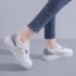 Ins Trendy Basic White Shoes for Women 2023 Spring New Breathable Thick soled Women's Shoes Korean Edition Fashion Student Board Shoes for Women