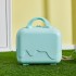 Ice cream bubble suitcase for women, 14 inch small fresh student suitcase, lightweight mini souvenir storage and makeup case