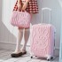 2022 New Love Cartoon Cat Mother and Child Trolley Luggage, Universal Wheel Password Travel Box, 20 inch Boarding Case