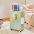 2023 New Explosive Gradient Luggage with Super High Beauty Goddess Multi functional Trolley Box Silent Wheels 24 inches