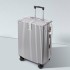 New trendy suitcase with aluminum frame, travel box, universal wheels, 20 female and male students, 24 password leather box, 28 inches