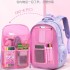 Kulomi Elementary School Girls' Backpack Refrigerator style Large Capacity Children's Backpack New Lightweight and Load Reducing Backpack