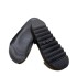 The shoe factory sells semi-finished PVC one-piece slippers with a complete range of shoe material sizes for export. The inflatable outsole is available for foreign trade