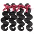 remy10a virgin Brazilian body wave human hair natural black