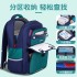 New British elementary school backpack for boys and girls in grades 136, lightweight and reduced weight, spine protection backpack for children