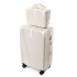 New luggage with aluminum frame, 20 inch retro style suitcase, universal wheel travel case, 24 female and male student password login case