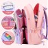 Wholesale refrigerator style large capacity backpacks for elementary school and girls, lightweight spine protection and weight reduction bags for grades 2 to 6