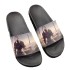 Cross border popular internet celebrity, trendy brand, popular Black Wukong game, cool slippers for couples, summer women, outdoor and indoor, feeling cool when stepping on poop