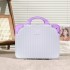 Small and lightweight luggage for women, 14 inch mini student storage and makeup box, portable and easy to carry, with a large capacity