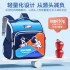 New lightweight square bag for children, waterproof horizontal version backpack for elementary school students, ultra light cartoon astronaut backpack for boys and girls