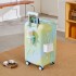 2024 Gradient Style Luggage Explosive Female High Beauty 24 inch Travel Trolley 20 inch Boarding Case Password Box